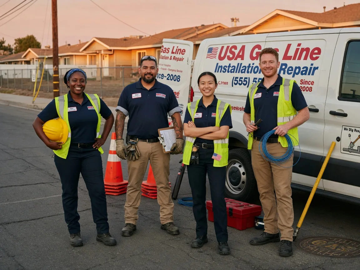 Gas Line Installation company in Fowler, CA